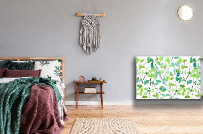Magnetiskt radiatorskydd Gröna kvistar