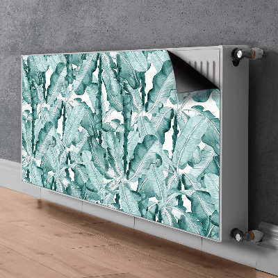 Magnetisk radiatorkåpa Bananlöv