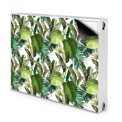 Magnetisk radiatorkåpa Tropiska löv