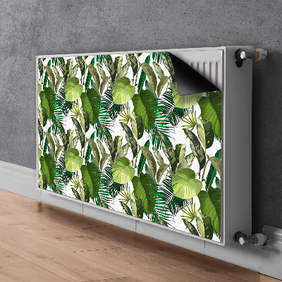 Magnetisk radiatorkåpa Tropiska löv