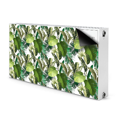 Magnetisk radiatorkåpa Tropiska löv