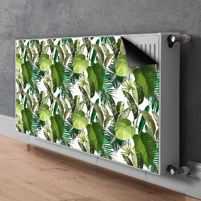 Magnetisk radiatorkåpa Tropiska löv