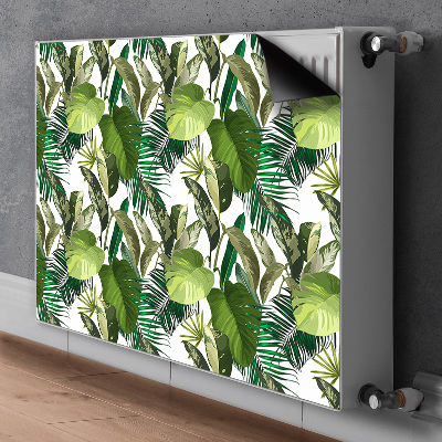 Magnetisk radiatorkåpa Tropiska löv