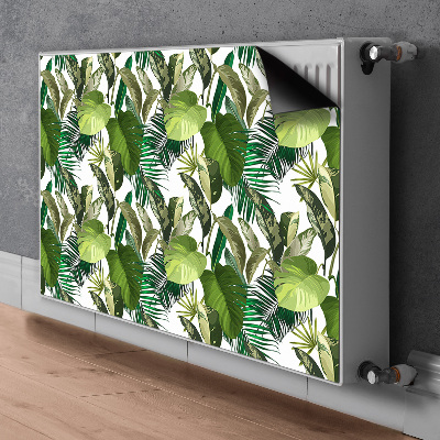 Magnetisk radiatorkåpa Tropiska löv