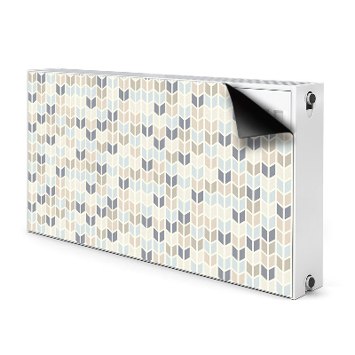 Magnetiskt radiatorskydd Geometrisk textur