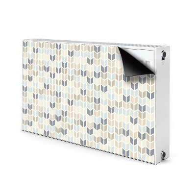 Magnetiskt radiatorskydd Geometrisk textur