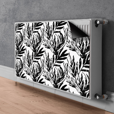 Magnetiskt radiatorskydd Svart monster