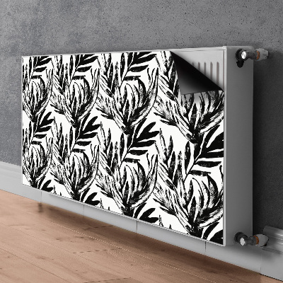 Magnetiskt radiatorskydd Svart monster