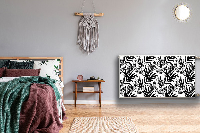 Magnetiskt radiatorskydd Svart monster