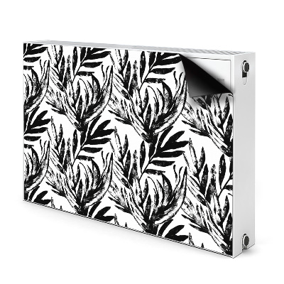 Magnetiskt radiatorskydd Svart monster