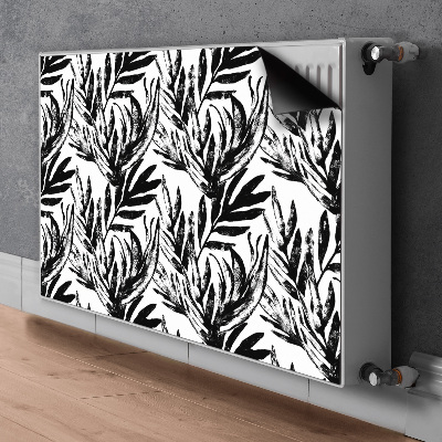 Magnetiskt radiatorskydd Svart monster