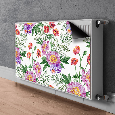 Magnetisk radiatorkåpa Pionbukett