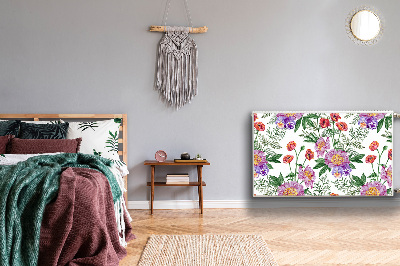 Magnetisk radiatorkåpa Pionbukett