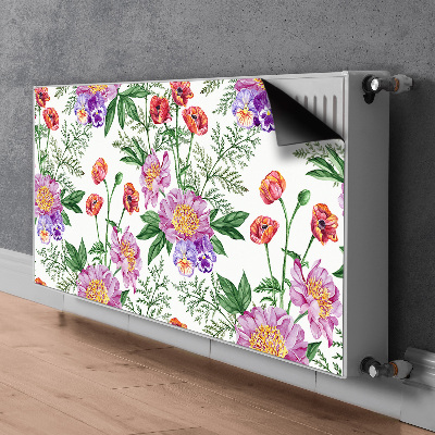 Magnetisk radiatorkåpa Pionbukett