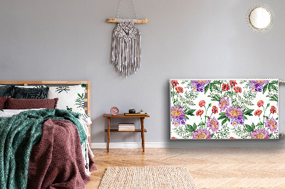 Magnetisk radiatorkåpa Pionbukett
