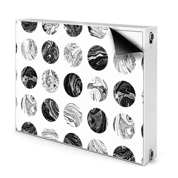 Magnetiskt radiatorskydd Mönstrad måne