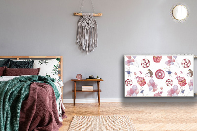Magnetiskt radiatorskydd Godis och ballonger