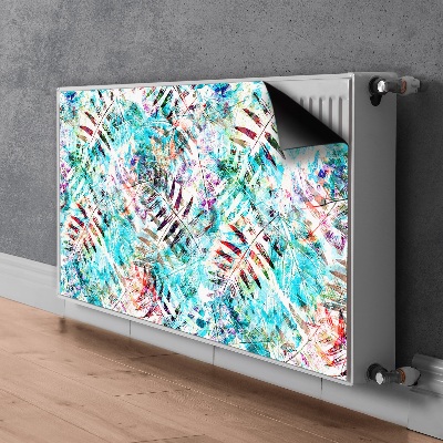 Magnetisk radiatorkåpa Bladtryck