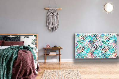 Magnetisk radiatorkåpa Bladtryck