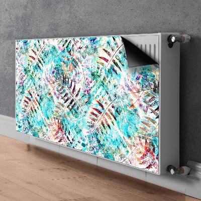 Magnetisk radiatorkåpa Bladtryck