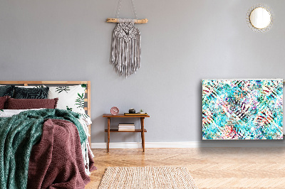 Magnetisk radiatorkåpa Bladtryck