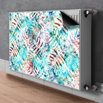 Magnetisk radiatorkåpa Bladtryck