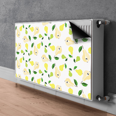 Magnetisk radiatorkåpa Gula päron