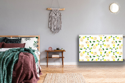 Magnetisk radiatorkåpa Gula päron