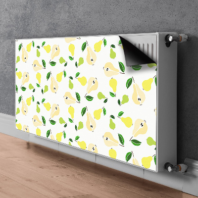 Magnetisk radiatorkåpa Gula päron