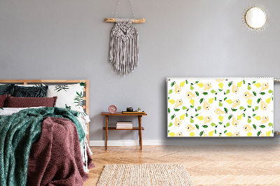 Magnetisk radiatorkåpa Gula päron