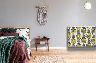 Magnetiskt radiatorskydd Ananas mönster