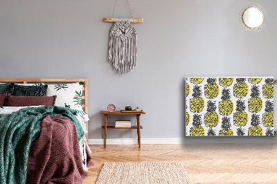 Magnetiskt radiatorskydd Ananas mönster