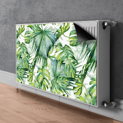 Magnetisk radiatorkåpa Tät djungel