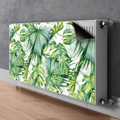 Magnetisk radiatorkåpa Tät djungel