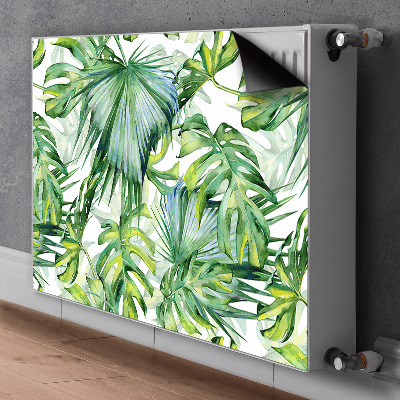 Magnetisk radiatorkåpa Tät djungel