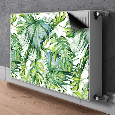 Magnetisk radiatorkåpa Tät djungel