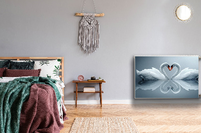 Magnetisk radiatorkåpa Svanar