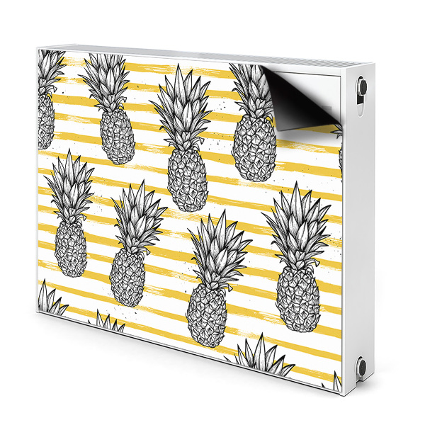 Magnetisk radiatorkåpa Ananas