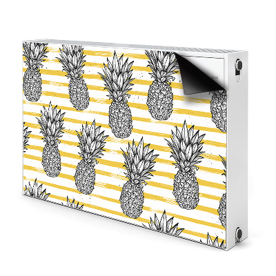 Magnetisk radiatorkåpa Ananas