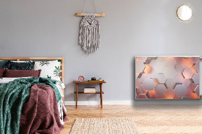 Magnetiskt radiatorskydd Hexabstraktion