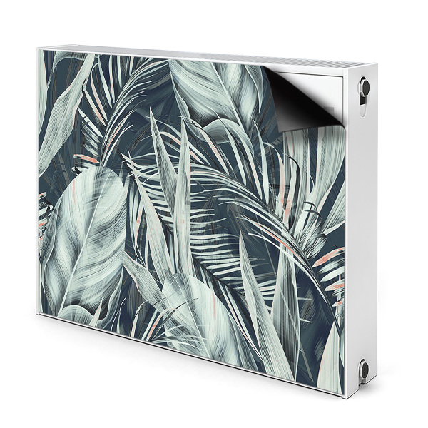 Magnetisk radiatorkåpa Exotiska löv