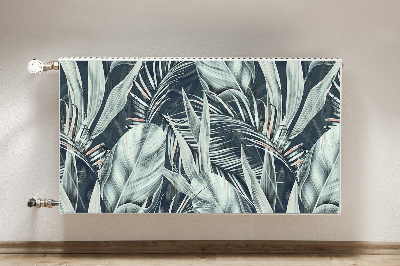 Magnetisk radiatorkåpa Exotiska löv