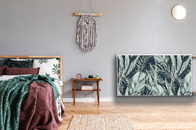 Magnetisk radiatorkåpa Exotiska löv