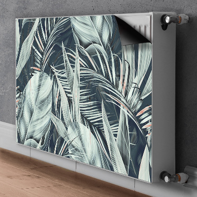 Magnetisk radiatorkåpa Exotiska löv