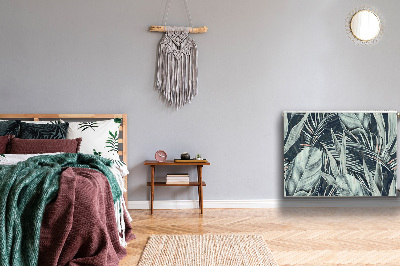 Magnetisk radiatorkåpa Exotiska löv