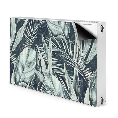 Magnetisk radiatorkåpa Exotiska löv