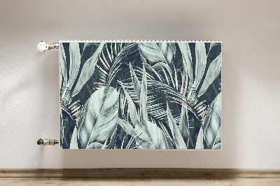 Magnetisk radiatorkåpa Exotiska löv