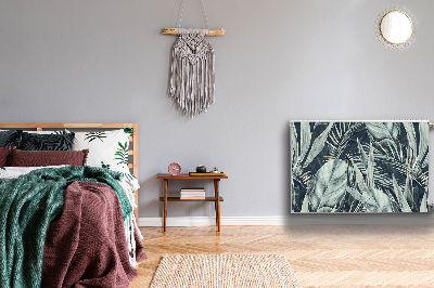 Magnetisk radiatorkåpa Exotiska löv