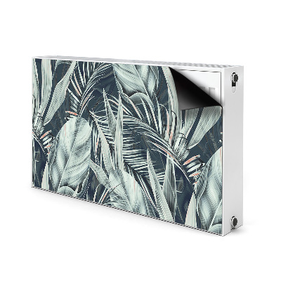 Magnetisk radiatorkåpa Exotiska löv
