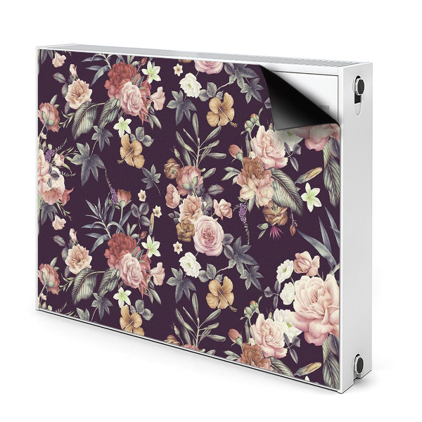 Magnetisk radiatorkåpa Trädgårdsblommor